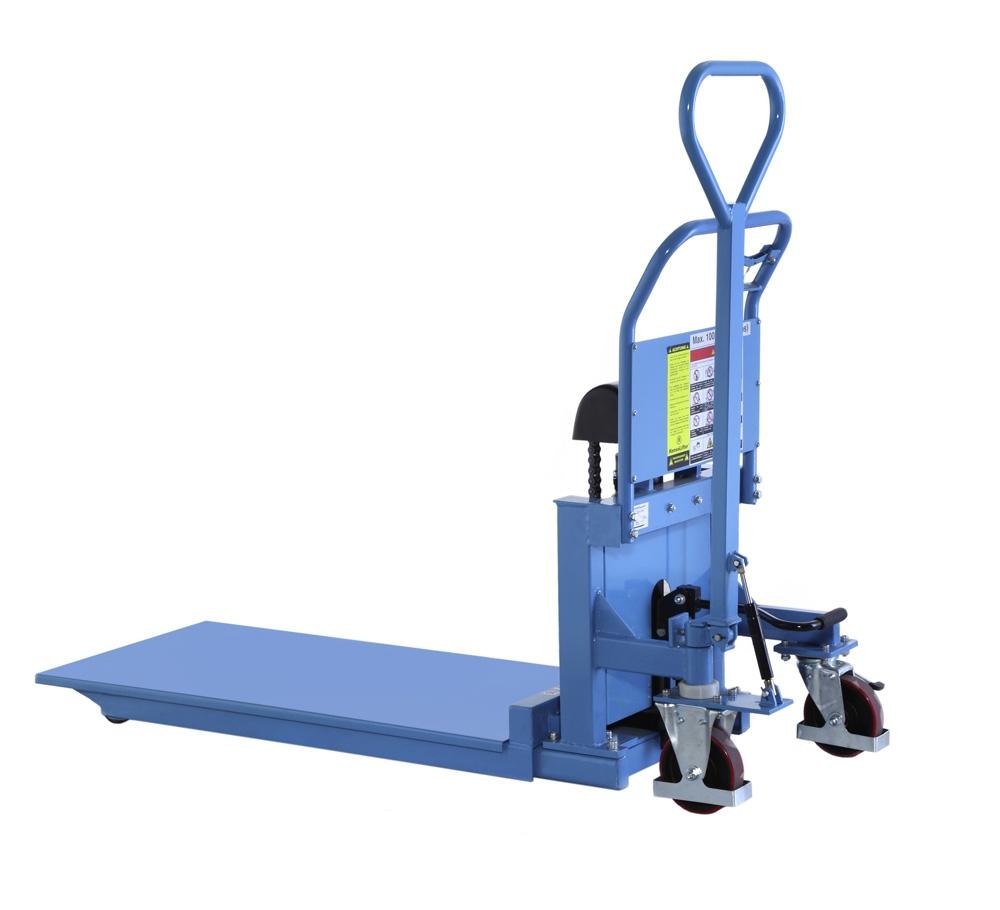 Scherenhubwagen GPL inkl. Plattform, Hubh?he: 830 mm, Tragf?higkeit: 1000 kg