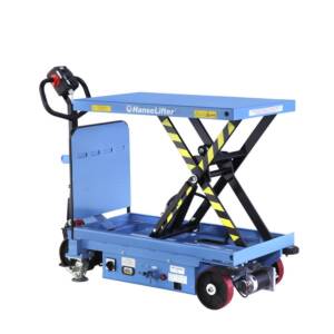 Hubtischwagen E-SPA500, Hubhöhe: 1000 mm, Tragfähigkeit: 500 kg