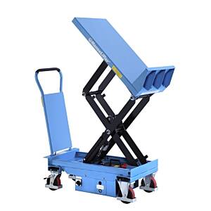 Elektrischer Neigehubtischwagen E-NHT300, Hubhöhe: 1000 mm, Tragfähigkeit: 300 kg