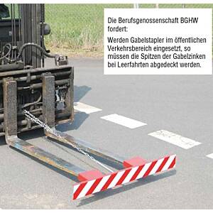Bauer Südlohn Gabelzinkenschild Typ GZS, lackiert