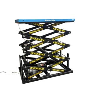 Hubtisch QRSHT04, Tragfähigkeit: 400 kg, Hubhöhe: 4140 mm, 230V