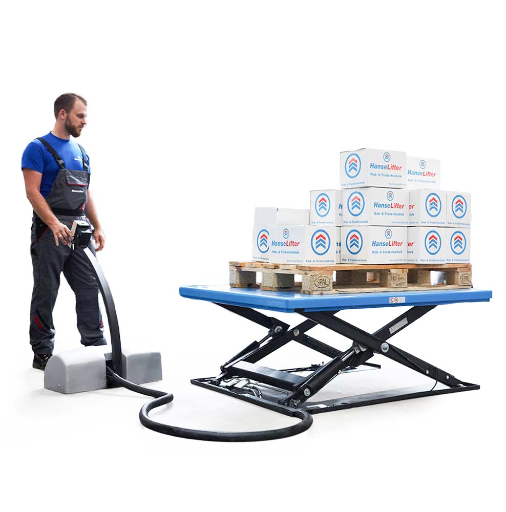 HanseLifter Stationäre Hubtische HTF-U Serie U-Form Flachform 1000 kg 230V 380V