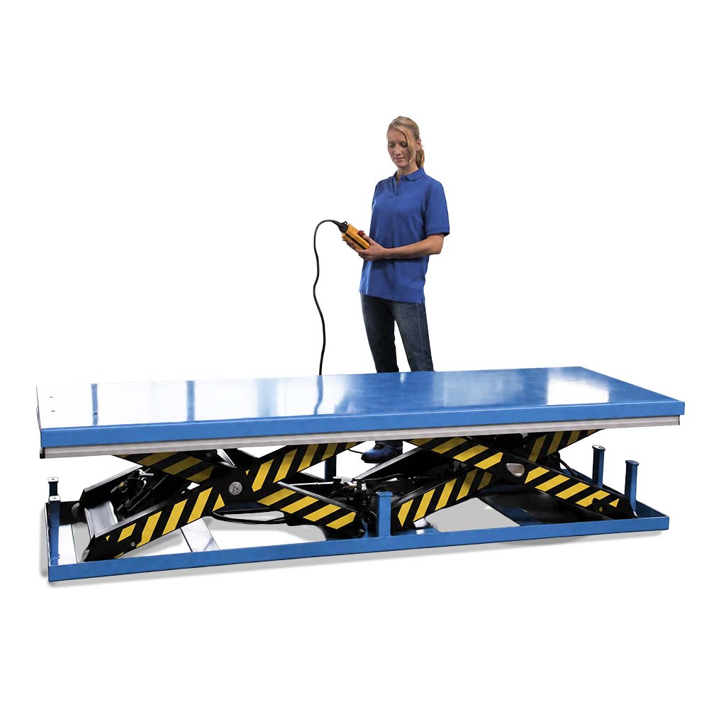 HanseLifter Stationaere Hubtische TASHT Serie Varianten Tandemschere XXL Plattform 2000 kg 4000 kg 8000 kg 230V 380V